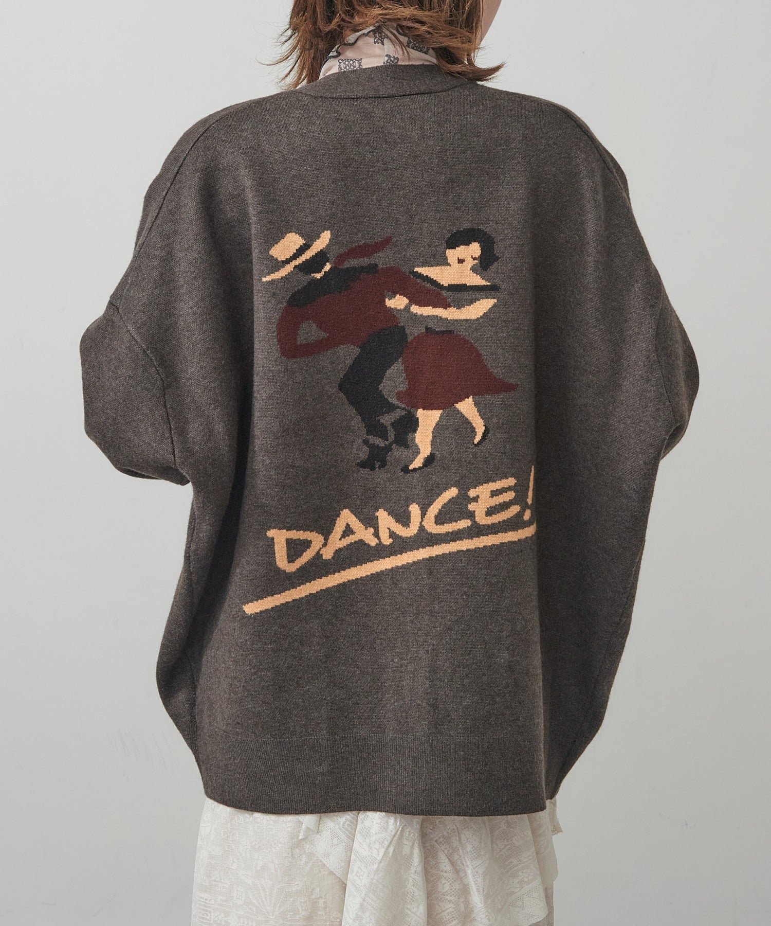 【カセットチャート/Cassette Chart】のSt.Johns 3rd club/Club Foot Orchestra Vネックカーディガン SJ25-058 インテリア・キッズ・メンズ・レディースファッション・服の通販 founy(ファニー) 　ファッション　Fashion　レディースファッション　Fashion for Women　トップス・カットソー　Cut & Sew Tops　カーディガン・羽織り　Layered Style Cardigans　Vネックトップス　V-Neck Tops / V-Cut Neckline Shirts　アメリカン　American Style　厚底　Platform Shoes　カーディガン　Cardigan, Knitwear　サンダル　Sandals, Summer Shoes　ジャケット　Jacket, Outerwear　スニーカー　Sneakers, Trainers　スポーツ　Sports, Activewear　セットアップ　Set-Up, Coordinated Outfit　デニム　Denim, Jeans Material　トレンド　Trend, Trending Now　定番　Standard, Basic Item　ボトム　Bottoms, Lower Wear　羽織　Haori, Light Jacket　A/W・秋冬　Autumn/Winter　再入荷　Restock / Back in Stock　おすすめ　Recommended / Our Picks　スマホショルダーバッグ　Smartphone Shoulder Bag　C.GRY2|ID: prp329100004868062 ipo3291000000036269815