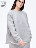 【コカ/COCA】のソフトスウェット裾スリットプルオーパー 人気、トレンドファッション・服の通販 founy(ファニー) ファッション Fashion レディースファッション Fashion for Women トップス・カットソー Cut & Sew Tops レディースパーカー・カジュアルフーディー Casual Hoodies & Sweatshirts スウェット・クルーネックトップス Sweatshirts & Crewnecks / Relaxed Fit Sweat Tops シンプル Simple, Minimal スウェット / スエット Sweatshirt, Sweatwear ストレッチ Stretch, Stretchy Fabric スリット Slit, Slit Detail デニム Denim, Jeans Material バランス Balance, Style Balance ベーシック Basic, Essential ポケット Pocket, Pocket Detail 無地 Plain, Solid Color ワイド Wide, Wide Fit 2026年 2026 thumbnail Gray|ID: prp329100004868063 ipo3291000000036269885