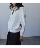 【その他のブランド/Other】のショルダーギャザーVネックカーディガン【洗える】 人気、トレンドファッション・服の通販 founy(ファニー) ファッション Fashion レディースファッション Fashion for Women トップス・カットソー Cut & Sew Tops カーディガン・羽織り Layered Style Cardigans Vネックトップス V-Neck Tops / V-Cut Neckline Shirts カーディガン Cardigan, Knitwear ギャザー Gathered, Ruffled ショルダー Shoulder, Shoulder Strap エレガント 上品 Elegant 洗える Machine Washable thumbnail OWH|ID: prp329100004868064 ipo3291000000036269906