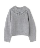 【ビアンカ/BIANCA】の【@BAILA掲載】【1枚で着映え】クロッシェ風ヨークデザインニット 人気、トレンドファッション・服の通販 founy(ファニー) 雑誌掲載アイテム Magazine Picks & Fashion Features ファッション雑誌 Fashion Magazines バイラ BAILA ファッション Fashion レディースファッション Fashion for Women トップス・カットソー Cut & Sew Tops ニット Knit Tops & Sweaters エレガント 上品 Elegant 春 Spring 秋 Autumn かぎ針 Crochet 雑誌 Magazine, Fashion Magazine デニム Denim, Jeans Material トレンド Trend, Trending Now 定番 Standard, Basic Item パステル Pastel, Soft Color ファブリック Fabric, Textile ヨーク Yoke, Yoke Design レース Lace, Lace Fabric 冬 Winter / This Winter おすすめ Recommended / Our Picks thumbnail グレー|ID: prp329100004868070 ipo3291000000036269979