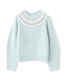 【ビアンカ/BIANCA】の【@BAILA掲載】【1枚で着映え】クロッシェ風ヨークデザインニット 人気、トレンドファッション・服の通販 founy(ファニー) 雑誌掲載アイテム Magazine Picks & Fashion Features ファッション雑誌 Fashion Magazines バイラ BAILA ファッション Fashion レディースファッション Fashion for Women トップス・カットソー Cut & Sew Tops ニット Knit Tops & Sweaters エレガント 上品 Elegant 春 Spring 秋 Autumn かぎ針 Crochet 雑誌 Magazine, Fashion Magazine デニム Denim, Jeans Material トレンド Trend, Trending Now 定番 Standard, Basic Item パステル Pastel, Soft Color ファブリック Fabric, Textile ヨーク Yoke, Yoke Design レース Lace, Lace Fabric 冬 Winter / This Winter おすすめ Recommended / Our Picks thumbnail ライトブルー|ID: prp329100004868070 ipo3291000000036269981