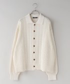 【ローリーズファーム/LOWRYS FARM】の【LFM】クロシェアミニットポロカーディガンLS【UNISEX】 人気、トレンドファッション・服の通販 founy(ファニー) ファッション Fashion レディースファッション Fashion for Women トップス・カットソー Cut & Sew Tops ニット Knit Tops & Sweaters カーディガン・羽織り Layered Style Cardigans ユニセックス Unisex, Genderless クロシェ Crochet, Knitted Lace フロント Front, Front Design リラックス Relax, Relaxed Fit 羽織 Haori, Light Jacket thumbnail アイボリー08|ID: prp329100004868072 ipo3291000000036270039