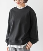 【アールピーエス/rps】の裏毛レース付きプルオーバー 人気、トレンドファッション・服の通販 founy(ファニー) ファッション Fashion レディースファッション Fashion for Women トップス・カットソー Cut & Sew Tops カジュアルプルオーバー・ニットトップス Pullovers & Knit Tops / Casual Pullovers ガーリー Girly, Feminine Style ショルダー Shoulder, Shoulder Strap ドロップ Drop Shoulder, Dropped Style レース Lace, Lace Fabric 再入荷 Restock / Back in Stock thumbnail ブラック|ID: prp329100004868073 ipo3291000000036270059