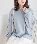 【アールピーエス/rps】の裏毛レース付きプルオーバー 人気、トレンドファッション・服の通販 founy(ファニー) ファッション Fashion レディースファッション Fashion for Women トップス・カットソー Cut & Sew Tops カジュアルプルオーバー・ニットトップス Pullovers & Knit Tops / Casual Pullovers ガーリー Girly, Feminine Style ショルダー Shoulder, Shoulder Strap ドロップ Drop Shoulder, Dropped Style レース Lace, Lace Fabric 再入荷 Restock / Back in Stock thumbnail サックス|ID: prp329100004868073 ipo3291000000036270068