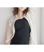 【ベイフロー/BAYFLOW】の【bijorie】 もちもちコットン カップ付きヘンリーネックタンク/NEW BASIC 人気、トレンドファッション・服の通販 founy(ファニー) ファッション Fashion レディースファッション Fashion for Women おすすめ Recommended / Our Picks アンダー Underwear Essentials ストレッチ Stretch, Stretchy Fabric タンク Tank Top, Sleeveless Top ワイヤー Wire, Wired Bra 羽織 Haori, Light Jacket thumbnail ブラック|ID: prp329100004868076 ipo3291000000036270118