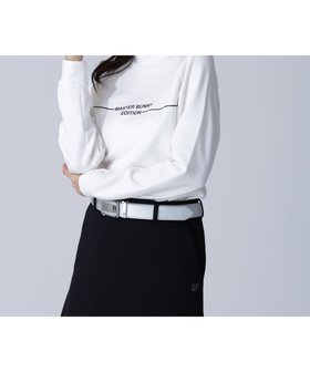 【マスターバニーエディション/MASTER BUNNY EDITION】のT/Rダンボール長袖ハイネックカットソー 人気、トレンドファッション・服の通販 founy(ファニー) ファッション Fashion レディースファッション Fashion for Women トップス・カットソー Cut & Sew Tops カットソー・ベーシックTシャツ Cut-and-Sewn Tops / Stretch Tees & Basics ゴルフ Golf 長袖 Long Sleeve, Full Sleeve |ID:prp329100004868082