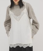 【ケービーエフ/KBF / URBAN RESEARCH】のヴィンテージライクレースキャミソール 人気、トレンドファッション・服の通販 founy(ファニー) ファッション Fashion レディースファッション Fashion for Women トップス・カットソー Cut & Sew Tops キャミソール&ノースリーブ Camisoles & Sleeveless Tops 2026年 2026 おすすめ Recommended / Our Picks キャミソール Camisole, Spaghetti Strap Top サテン Satin, Glossy Fabric スウェット / スエット Sweatshirt, Sweatwear スリット Slit, Slit Detail チュニック Tunic, Long Top トレンド Trend, Trending Now レース Lace, Lace Fabric 夏 Summer S/S・春夏 SS, Spring/Summer, Warm Season thumbnail アイボリー|ID: prp329100004868085 ipo3291000000036270201