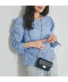 【ラブティックボンボン/La boutique BonBon】の【盛れるブラウス】シャーリングギャザードロストスリーブブラウス 人気、トレンドファッション・服の通販 founy(ファニー) ファッション Fashion レディースファッション Fashion for Women トップス・カットソー Cut & Sew Tops シャツ・ブラウス・オフィスカジュアル Elegant Blouses & Button-Ups ギャザー Gathered, Ruffled ギンガム Gingham, Gingham Fabric クロップド Cropped, Short Length 吸水 Absorbent, Quick-Dry サッカー Seersucker, Summer Fabric シンプル Simple, Minimal ストレッチ Stretch, Stretchy Fabric チェック Check, Plaid, Tartan デコルテ Décolleté, Neckline デニム Denim, Jeans Material フェミニン Feminine, Girly メッシュ Mesh, Net Fabric 無地 Plain, Solid Color ワイド Wide, Wide Fit おすすめ Recommended / Our Picks 夏 Summer エレガント 上品 Elegant thumbnail サックスブルー|ID: prp329100004868087 ipo3291000000036270218
