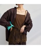 【バンヤードストーム/BARNYARDSTORM】のサテンレースキャミ 人気、トレンドファッション・服の通販 founy(ファニー) ファッション Fashion レディースファッション Fashion for Women トップス・カットソー Cut & Sew Tops キャミソール&ノースリーブ Camisoles & Sleeveless Tops キャミソール Camisole, Spaghetti Strap Top スウェット / スエット Sweatshirt, Sweatwear トレンド Trend, Trending Now フェミニン Feminine, Girly レース Lace, Lace Fabric エレガント 上品 Elegant thumbnail ブラウン|ID: prp329100004868089 ipo3291000000036270260