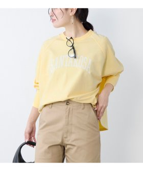 【マイカ ディール/MICA & DEAL】のSANTAROSA ラグランスリーブロゴスウェット 人気、トレンドファッション・服の通販 founy(ファニー) ファッション Fashion レディースファッション Fashion for Women トップス・カットソー Cut & Sew Tops レディースパーカー・カジュアルフーディー Casual Hoodies & Sweatshirts スウェット・クルーネックトップス Sweatshirts & Crewnecks / Relaxed Fit Sweat Tops インナー Innerwear 春 Spring カリフォルニア California, Cali Style カーゴパンツ Cargo Pants, Utility Pants スウェット / スエット Sweatshirt, Sweatwear スニーカー Sneakers, Trainers トレンド Trend, Trending Now 長袖 Long Sleeve, Full Sleeve ハイネック High Neck, Mock Neck プリント Print, Printed Pattern プリーツ Pleats, Pleated ロング Long, Long-Length 2026年 2026 |ID:prp329100004868091