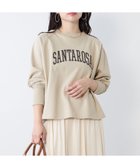 【マイカ ディール/MICA & DEAL】のSANTAROSA ラグランスリーブロゴスウェット 人気、トレンドファッション・服の通販 founy(ファニー) ファッション Fashion レディースファッション Fashion for Women トップス・カットソー Cut & Sew Tops レディースパーカー・カジュアルフーディー Casual Hoodies & Sweatshirts スウェット・クルーネックトップス Sweatshirts & Crewnecks / Relaxed Fit Sweat Tops インナー Innerwear 春 Spring カリフォルニア California, Cali Style カーゴパンツ Cargo Pants, Utility Pants スウェット / スエット Sweatshirt, Sweatwear スニーカー Sneakers, Trainers トレンド Trend, Trending Now 長袖 Long Sleeve, Full Sleeve ハイネック High Neck, Mock Neck プリント Print, Printed Pattern プリーツ Pleats, Pleated ロング Long, Long-Length 2026年 2026 thumbnail BEIGE|ID: prp329100004868091 ipo3291000000036270304