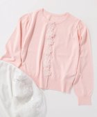 【ストロベリーフィールズ/STRAWBERRY FIELDS】の花モチーフニットカーディガン 人気、トレンドファッション・服の通販 founy(ファニー) ファッション Fashion レディースファッション Fashion for Women トップス・カットソー Cut & Sew Tops ニット Knit Tops & Sweaters カーディガン・羽織り Layered Style Cardigans thumbnail ピンク|ID: prp329100004868092 ipo3291000000036270323