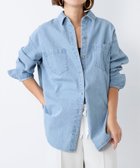 【マイカ ディール/MICA & DEAL】のブリーチデニムシャツ 人気、トレンドファッション・服の通販 founy(ファニー) ファッション Fashion レディースファッション Fashion for Women トップス・カットソー Cut & Sew Tops シャツ・ブラウス・オフィスカジュアル Elegant Blouses & Button-Ups インナー Innerwear カットソー Cut and Sewn Top カーディガン Cardigan, Knitwear ジャケット Jacket, Outerwear デニム Denim, Jeans Material トレンド Trend, Trending Now ブリーチ Bleach, Washed Finish リネン Linen, Linen Fabric ロング Long, Long-Length 2026年 2026 thumbnail L/BLUE|ID: prp329100004868093 ipo3291000000036270325