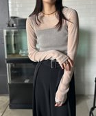 【アウトフィッター ラボ/Outfitter lab】の【全8色】 ラメシアートップス クルーネック 長袖 人気、トレンドファッション・服の通販 founy(ファニー) ファッション Fashion レディースファッション Fashion for Women トップス・カットソー Cut & Sew Tops インナー Innerwear オケージョン Occasion Wear カーディガン Cardigan, Knitwear シアー Sheer, See-Through シルバー Silver, Metallic Silver シンプル Simple, Minimal ジャケット Jacket, Outerwear スウェット / スエット Sweatshirt, Sweatwear スラックス Slacks, Dress Pants デニム Denim, Jeans Material トレンド Trend, Trending Now 長袖 Long Sleeve, Full Sleeve フェミニン Feminine, Girly A/W・秋冬 Autumn/Winter S/S・春夏 SS, Spring/Summer, Warm Season おすすめ Recommended / Our Picks 夏 Summer 旅行 Travel セレモニー Ceremony 入学式 Entrance Ceremony 卒業式 Graduation Ceremony 結婚式 Wedding 二次会 After Party ビジネス 仕事 通勤 Business / Work / Commuting thumbnail アイボリー|ID: prp329100004868095 ipo3291000000036270379