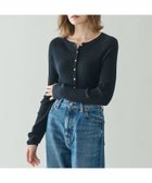 【ビショップ/Bshop】のヘンリーネック リブニット WOMEN 人気、トレンドファッション・服の通販 founy(ファニー) ファッション Fashion レディースファッション Fashion for Women トップス・カットソー Cut & Sew Tops ニット Knit Tops & Sweaters シンプル Simple, Minimal トレンド Trend, Trending Now ベーシック Basic, Essential リブニット Rib Knit, Ribbed Knit 長袖 Long Sleeve, Full Sleeve thumbnail BLACK|ID: prp329100004868099 ipo3291000000036270427
