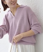 【シップス フォー ウィメン/SHIPS】のSHIPS any 手洗い可能 コットン ミックス スキッパー ポロ ニット プルオーバー 人気、トレンドファッション・服の通販 founy(ファニー) ファッション Fashion レディースファッション Fashion for Women トップス・カットソー Cut & Sew Tops ニット Knit Tops & Sweaters カジュアルプルオーバー・ニットトップス Pullovers & Knit Tops / Casual Pullovers 春 Spring 洗える Machine Washable 畦 Ribbed Knit キャミ Camisole, Cami Top ショルダー Shoulder, Shoulder Strap スキッパー Skipper, Open Collar タンク Tank Top, Sleeveless Top ドロップ Drop Shoulder, Dropped Style ミックス Mix, Mixed Style ラベンダー Lavender リラックス Relax, Relaxed Fit ルーズ Loose, Oversized おすすめ Recommended / Our Picks 2026年 2026 thumbnail ラベンダー|ID: prp329100004868101 ipo3291000000036270452