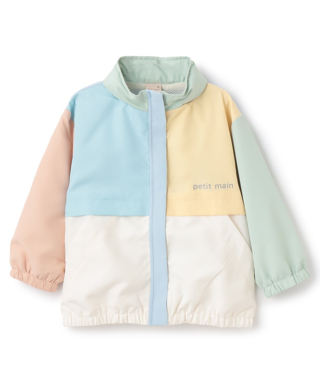 【ナルミヤ オンライン/NARUMIYA ONELINE / KIDS】の【撥水加工】配色ウィンブレ インテリア・キッズ・メンズ・レディースファッション・服の通販 founy(ファニー) 　ファッション　Fashion　キッズファッション　Fashion for Kids　イエロー　Yellow　ポケット　Pocket, Pocket Detail　メッシュ　Mesh, Net Fabric　マルチ|ID: prp329100004868318 ipo3291000000036273953