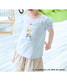 【エニー/ANY / KIDS】の【any FAM ×サンリオキャラクターズ】パフスリーブ Tシャツ 人気、トレンドファッション・服の通販 founy(ファニー) ファッション Fashion キッズファッション Fashion for Kids キャラクター Character, Licensed Characters キュロット Culottes, Wide Shorts サッカー Seersucker, Summer Fabric スパンコール Sequins, Sequin Embellishment スリーブ Sleeve, Long Sleeve / Short Sleeve ネックレス Necklace, Pendant Necklace 人気 Popular, Best Seller ビジュー Bijou, Jewel-like Accent フロント Front, Front Design プリント Print, Printed Pattern リボン Ribbon, Bow おすすめ Recommended / Our Picks 夏 Summer |ID:prp329100004868331