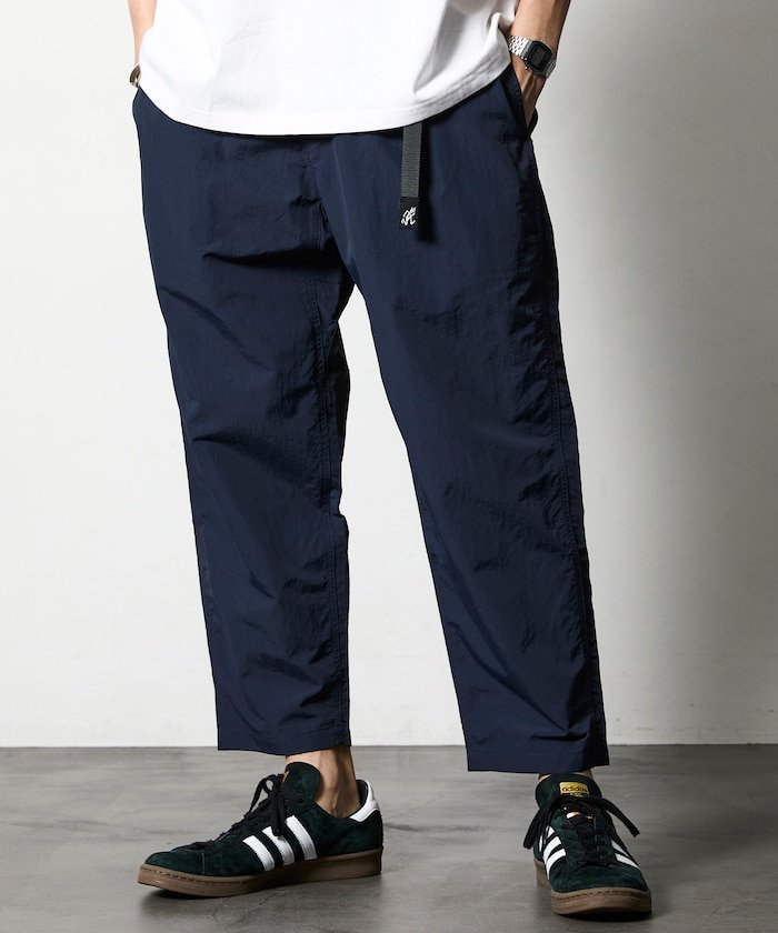 【フリークスストア/FREAK'S STORE】のGRAMICCI×FREAK S STORE 別注 デュラブルナイロン アンクルカット クライミングパンツ 【限定展開】 インテリア・キッズ・メンズ・レディースファッション・服の通販 founy(ファニー) 　ファッション　Fashion　メンズファッション　Fashion for Men　ボトムス　Bottoms　アウトドア　Outdoor Clothing　アンクル　Ankle-Length Design　洗える　Machine Washable　くるぶし　Ankle-Length　軽量　Lightweight, Ultra Light　テーパード　Tapered, Tapered Pants　人気　Popular, Best Seller　ビッグ　Big, Oversized　プリント　Print, Printed Pattern　ベーシック　Basic, Essential　別注　Limited Edition, Custom Order　S/S・春夏　SS, Spring/Summer, Warm Season　おすすめ　Recommended / Our Picks　夏　Summer　旅行　Travel　2026年　2026　ネイビー|ID: prp329100004868379 ipo3291000000036274303