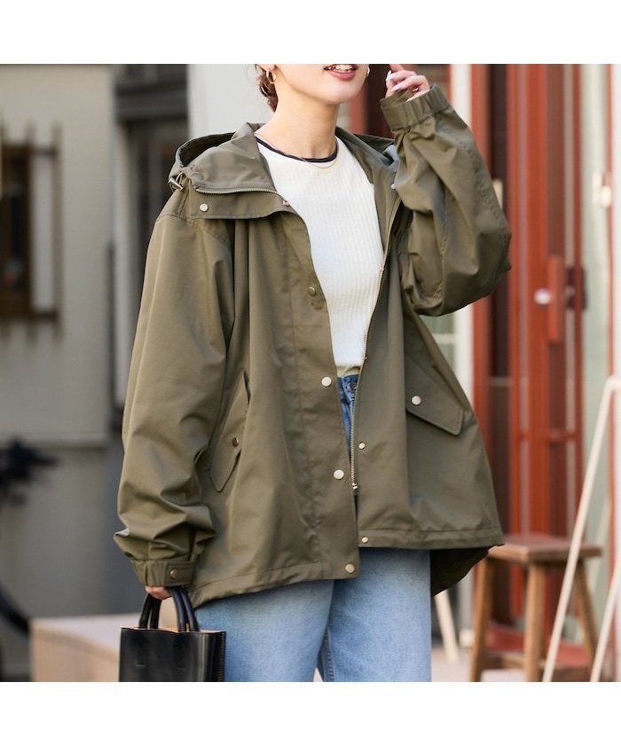 【フリークスストア/FREAK'S STORE】の限定展開 マウンテンパーカー インテリア・キッズ・メンズ・レディースファッション・服の通販 founy(ファニー) 　ファッション　Fashion　レディースファッション　Fashion for Women　トップス・カットソー　Cut & Sew Tops　レディースパーカー・カジュアルフーディー　Casual Hoodies & Sweatshirts　2026年　2026　おすすめ　Recommended / Our Picks　ドローコード　Drawcord, Drawstring Cord　パーカー　Hoodie, Parka　ビッグ　Big, Oversized　夏　Summer　S/S・春夏　SS, Spring/Summer, Warm Season　オリーブ|ID: prp329100004868391 ipo3291000000036274419