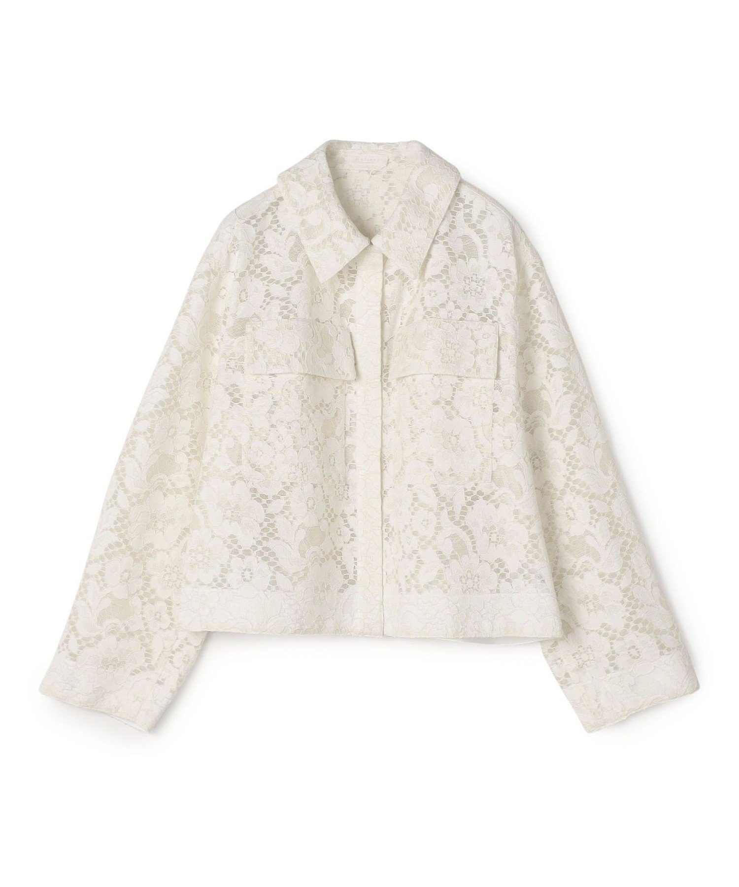 【トゥモローランド/TOMORROWLAND】のフラワーコードレース ステンカラーブルゾン インテリア・キッズ・メンズ・レディースファッション・服の通販 founy(ファニー) 　ファッション　Fashion　レディースファッション　Fashion for Women　アウター　Coat / Outerwear Collection　ブルゾンジャケット・スポーティアウター　Blouson Jackets　フラワー　Flower, Floral　ブルゾン　Blouson, Bomber Jacket　ボンディング　Bonding, Bonded Fabric　メッシュ　Mesh, Net Fabric　レース　Lace, Lace Fabric　エレガント 上品　Elegant　11 ホワイト|ID: prp329100004868396 ipo3291000000036274534