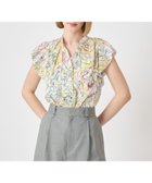 【アナイ/ANAYI】のペイントペイズリープリントフレア ブラウス 人気、トレンドファッション・服の通販 founy(ファニー) ファッション Fashion レディースファッション Fashion for Women トップス・カットソー Cut & Sew Tops シャツ・ブラウス・オフィスカジュアル Elegant Blouses & Button-Ups イエロー Yellow オレンジ Orange スキッパー Skipper, Open Collar スマート Smart, Elegant セットアップ Set-Up, Coordinated Outfit チャーム Charm, Pendant フェミニン Feminine, Girly フォルム Silhouette, Form プリント Print, Printed Pattern ペイズリー Paisley, Ethnic Pattern メタル Metal, Metal Parts リボン Ribbon, Bow リラックス Relax, Relaxed Fit S/S・春夏 SS, Spring/Summer, Warm Season 再入荷 Restock / Back in Stock 夏 Summer thumbnail multi|ID: prp329100004868398 ipo3291000000036274593