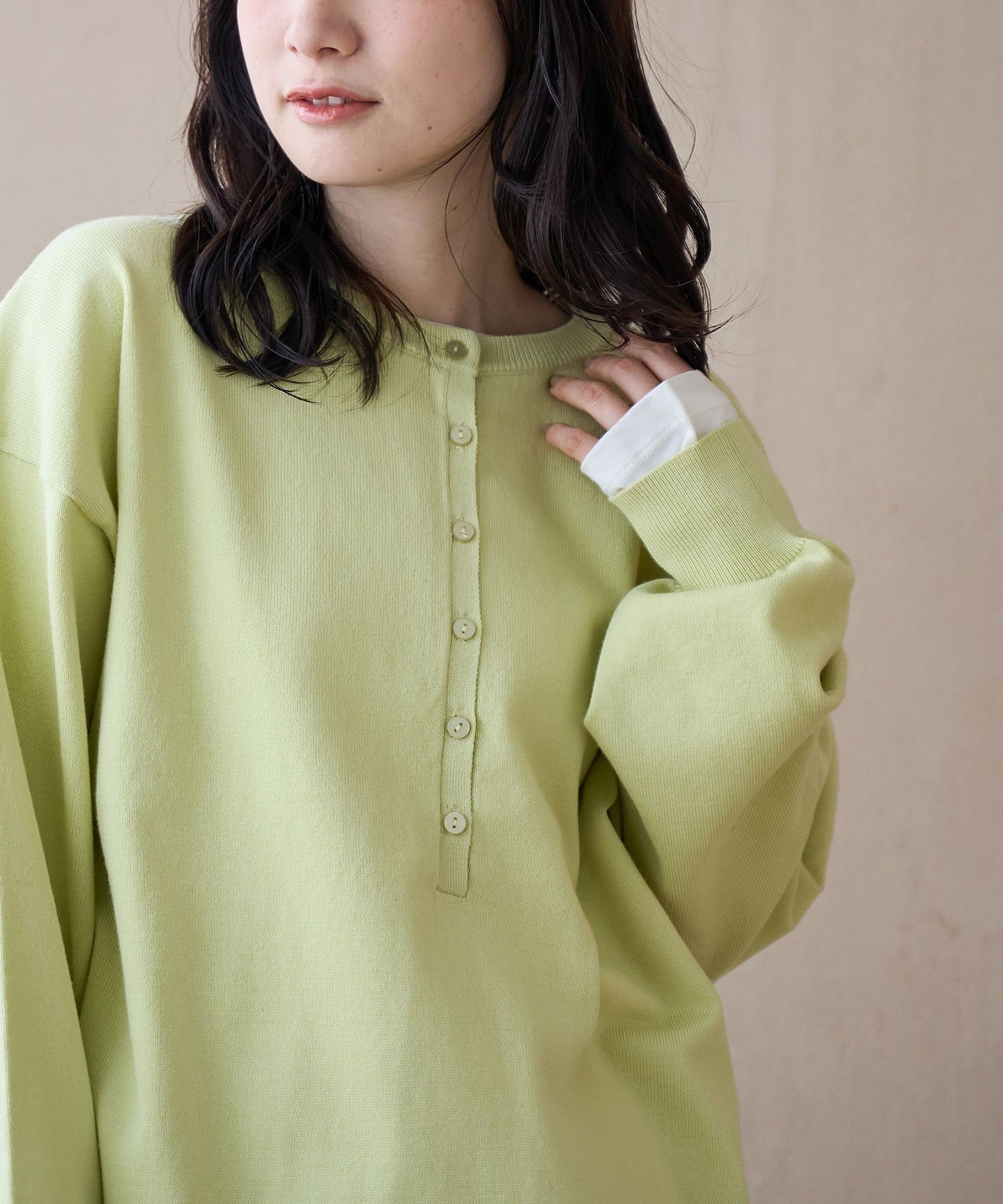 【コーエン/COEN】の【セットアイテム】2wayヘンリーネックニットセット 人気、トレンドファッション・服の通販 founy(ファニー) 　ファッション　Fashion　レディースファッション　Fashion for Women　トップス・カットソー　Cut & Sew Tops　ニット　Knit Tops & Sweaters　インナー　Innerwear　スウェット / スエット　Sweatshirt, Sweatwear　トレンド　Trend, Trending Now　リラックス　Relax, Relaxed Fit　ロング　Long, Long-Length　おすすめ　Recommended / Our Picks　2026年　2026　 other-1|ID: prp329100004868399 ipo3291000000036274618