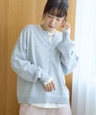 【コーエン/COEN】の【セットアイテム】2wayヘンリーネックニットセット 人気、トレンドファッション・服の通販 founy(ファニー) ファッション Fashion レディースファッション Fashion for Women トップス・カットソー Cut & Sew Tops ニット Knit Tops & Sweaters インナー Innerwear スウェット / スエット Sweatshirt, Sweatwear トレンド Trend, Trending Now リラックス Relax, Relaxed Fit ロング Long, Long-Length おすすめ Recommended / Our Picks 2026年 2026 thumbnail LT.GRAY|ID: prp329100004868399 ipo3291000000036274624