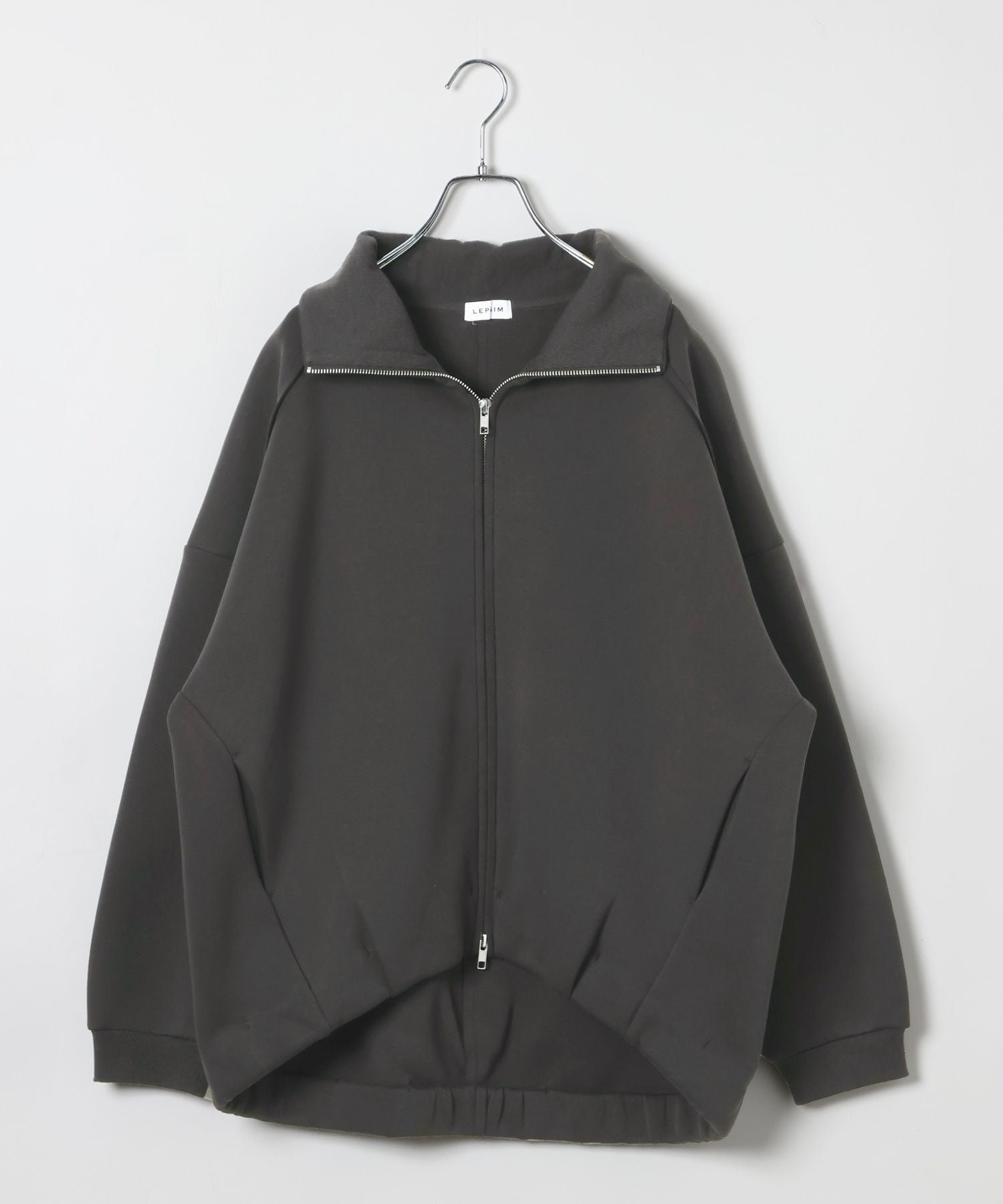 【レプシィム ローリーズファーム/LEPSIM LOWRYS FARM】のパフエアZIPカーディガン インテリア・キッズ・メンズ・レディースファッション・服の通販 founy(ファニー) 　ファッション　Fashion　レディースファッション　Fashion for Women　トップス・カットソー　Cut & Sew Tops　カーディガン・羽織り　Layered Style Cardigans　おすすめ　Recommended / Our Picks　カーディガン　Cardigan, Knitwear　人気　Popular, Best Seller　チャコールグレー19|ID: prp329100004868401 ipo3291000000036274685