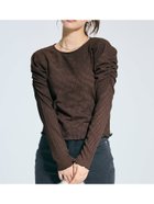 【コカ/COCA】のクレープシャーリングパフスリーブトップス 人気、トレンドファッション・服の通販 founy(ファニー) ファッション Fashion レディースファッション Fashion for Women トップス・カットソー Cut & Sew Tops 春 Spring カットソー Cut and Sewn Top ガーリー Girly, Feminine Style ギャザー Gathered, Ruffled ギンガム Gingham, Gingham Fabric シアー Sheer, See-Through シャーリング Shirring, Ruched シンプル Simple, Minimal ジャケット Jacket, Outerwear ストレッチ Stretch, Stretchy Fabric スリーブ Sleeve, Long Sleeve / Short Sleeve とろみ Fluid, Flowy Fabric チェック Check, Plaid, Tartan デニム Denim, Jeans Material 長袖 Long Sleeve, Full Sleeve フェミニン Feminine, Girly ベスト Vest, Waistcoat ポケット Pocket, Pocket Detail 無地 Plain, Solid Color おすすめ Recommended / Our Picks エレガント 上品 Elegant ビジネス 仕事 通勤 Business / Work / Commuting 2026年 2026 thumbnail D|ID: prp329100004868402 ipo3291000000036274711