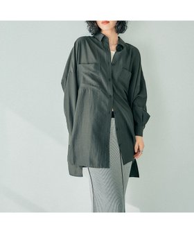 【レプシィム ローリーズファーム/LEPSIM LOWRYS FARM】のサラキレポンチョ長袖シャツチュニック 人気、トレンドファッション・服の通販 founy(ファニー) ファッション Fashion レディースファッション Fashion for Women アウター Coat / Outerwear Collection ポンチョ・ケープコート Ponchos & Capes トップス・カットソー Cut & Sew Tops シャツ・ブラウス・オフィスカジュアル Elegant Blouses & Button-Ups ギャザー Gathered, Ruffled シンプル Simple, Minimal チュニック Tunic, Long Top 定番 Standard, Basic Item 長袖 Long Sleeve, Full Sleeve |ID:prp329100004868403