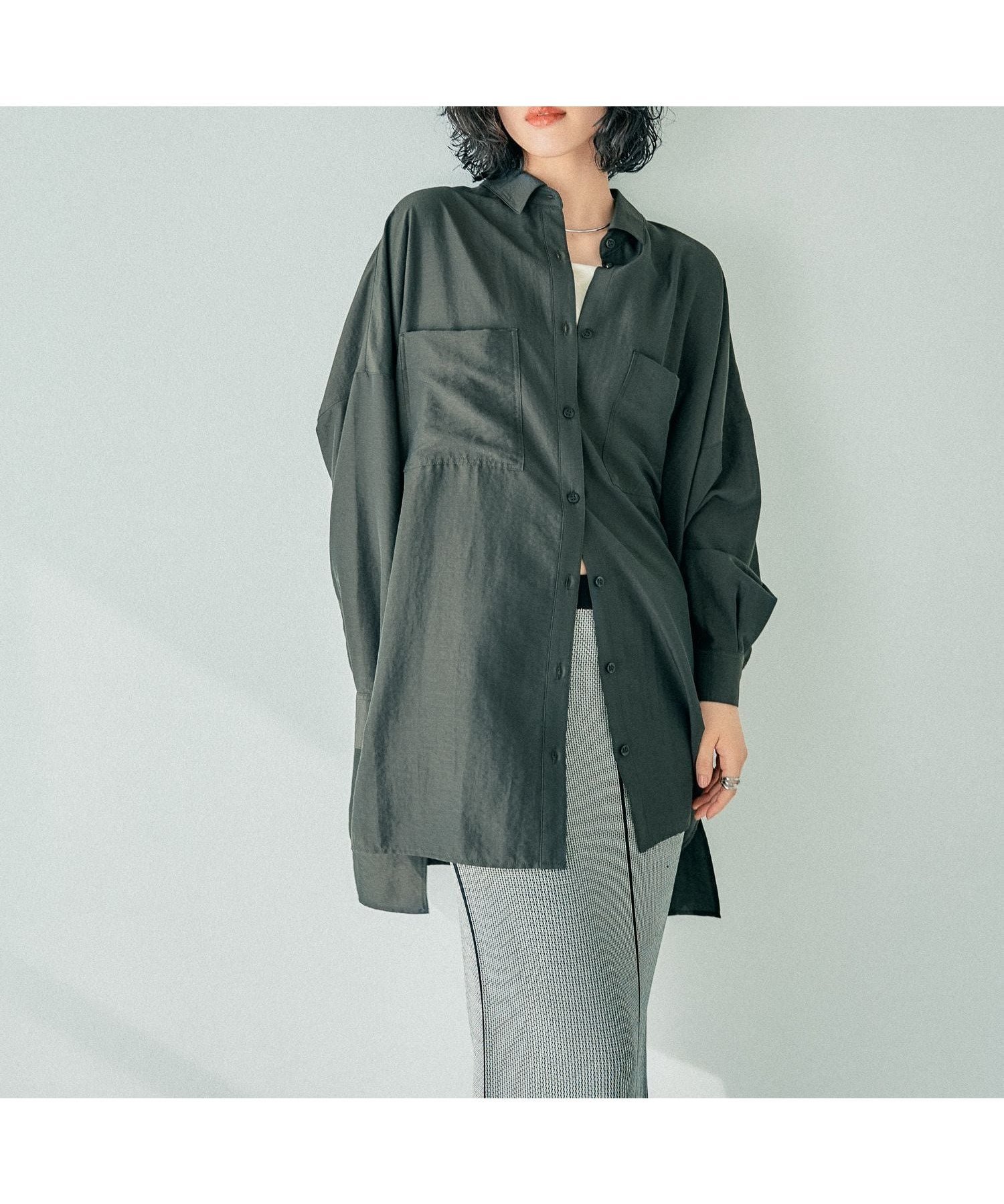 【レプシィム ローリーズファーム/LEPSIM LOWRYS FARM】のサラキレポンチョ長袖シャツチュニック 人気、トレンドファッション・服の通販 founy(ファニー) 　ファッション　Fashion　レディースファッション　Fashion for Women　アウター　Coat / Outerwear Collection　ポンチョ・ケープコート　Ponchos & Capes　トップス・カットソー　Cut & Sew Tops　シャツ・ブラウス・オフィスカジュアル　Elegant Blouses & Button-Ups　ギャザー　Gathered, Ruffled　シンプル　Simple, Minimal　チュニック　Tunic, Long Top　定番　Standard, Basic Item　長袖　Long Sleeve, Full Sleeve　 other-1|ID: prp329100004868403 ipo3291000000036274737