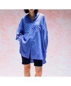 【レプシィム ローリーズファーム/LEPSIM LOWRYS FARM】のサラキレポンチョ長袖シャツチュニック 人気、トレンドファッション・服の通販 founy(ファニー) ファッション Fashion レディースファッション Fashion for Women アウター Coat / Outerwear Collection ポンチョ・ケープコート Ponchos & Capes トップス・カットソー Cut & Sew Tops シャツ・ブラウス・オフィスカジュアル Elegant Blouses & Button-Ups ギャザー Gathered, Ruffled シンプル Simple, Minimal チュニック Tunic, Long Top 定番 Standard, Basic Item 長袖 Long Sleeve, Full Sleeve thumbnail ブルー86|ID: prp329100004868403 ipo3291000000036274749