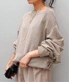 【エーピーストゥディオ/AP STUDIO】の*ヴィンテージオフショルダープルオーバー 人気、トレンドファッション・服の通販 founy(ファニー) ファッション Fashion レディースファッション Fashion for Women トップス・カットソー Cut & Sew Tops カジュアルプルオーバー・ニットトップス Pullovers & Knit Tops / Casual Pullovers アシンメトリー Asymmetrical Style スウェット / スエット Sweatshirt, Sweatwear スマート Smart, Elegant バランス Balance, Style Balance ヴィンテージ Vintage Style thumbnail ベージュ|ID: prp329100004868405 ipo3291000000036274825