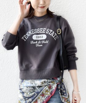 【シップス フォー ウィメン/SHIPS】の【SHIPS別注】TENNESSEE 洗濯機可能 ロゴ スウェット 人気、トレンドファッション・服の通販 founy(ファニー) ファッション Fashion レディースファッション Fashion for Women トップス・カットソー Cut & Sew Tops レディースパーカー・カジュアルフーディー Casual Hoodies & Sweatshirts スウェット・クルーネックトップス Sweatshirts & Crewnecks / Relaxed Fit Sweat Tops ヴィンテージ Vintage Style コンパクト Compact, Small Size スウェット / スエット Sweatshirt, Sweatwear スタンダード Standard, Basic バランス Balance, Style Balance プリント Print, Printed Pattern ベーシック Basic, Essential ポケット Pocket, Pocket Detail 別注 Limited Edition, Custom Order ユーズド Used, Vintage-Look ワーク Workwear, Utility Style 2026年 2026 |ID:prp329100004868410