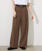 【スローブ イエナ/SLOBE IENA】の《WEBのみ4サイズ展開/追加》TRワイドトラウザー 人気、トレンドファッション・服の通販 founy(ファニー) ファッション Fashion レディースファッション Fashion for Women 2025年 2025 2025-2026秋冬・A/W Autumn/Winter 2025–26 AW25–26 コンパクト Compact, Small Size シンプル Simple, Minimal フィット Fit, Slim Fit フロント Front, Front Design ポケット Pocket, Pocket Detail リラックス Relax, Relaxed Fit ワイド Wide, Wide Fit thumbnail ブラウン|ID: prp329100004868413 ipo3291000000036275083