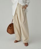 【バビロン/BABYLONE / KIDS】のコットンナイロンタックパンツ 人気、トレンドファッション・服の通販 founy(ファニー) ファッション Fashion キッズファッション Fashion for Kids ボトムス Bottoms コンパクト Compact, Small Size 軽量 Lightweight, Ultra Light 人気 Popular, Best Seller バランス Balance, Style Balance ボトム Bottoms, Lower Wear ワイド Wide, Wide Fit ワッシャー Washer, Crinkled Finish 再入荷 Restock / Back in Stock thumbnail 【NEW】ライトベージュ|ID: prp329100004868414 ipo3291000000036275121