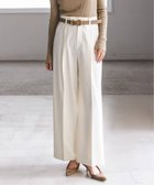 【ノーブル / スピック&スパン/NOBLE / Spick & Span】の《追加・WEB限定カラー》エステルツイルストレッチスラックスパンツ 人気、トレンドファッション・服の通販 founy(ファニー) ファッション Fashion レディースファッション Fashion for Women パンツ Pants & Trousers 洗える Machine Washable スタイリッシュ Stylish, Fashionable ツイル Twist, Twisted Detail 定番 Standard, Basic Item thumbnail ホワイト|ID: prp329100004868415 ipo3291000000036275136