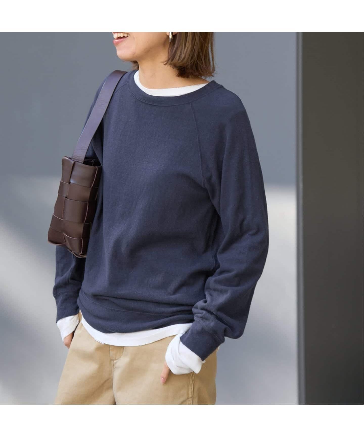 【フレームワーク/FRAMeWORK】の≪追加 ≫NEWスラブベアテンプルオーバー 3 インテリア・キッズ・メンズ・レディースファッション・服の通販 founy(ファニー) 　ファッション　Fashion　レディースファッション　Fashion for Women　トップス・カットソー　Cut & Sew Tops　カジュアルプルオーバー・ニットトップス　Pullovers & Knit Tops / Casual Pullovers　おすすめ　Recommended / Our Picks　インナー　Innerwear　カットソー　Cut and Sewn Top　ジャケット　Jacket, Outerwear　スウェット / スエット　Sweatshirt, Sweatwear　フィット　Fit, Slim Fit　人気　Popular, Best Seller　再入荷　Restock / Back in Stock　羽織　Haori, Light Jacket　ネイビー|ID: prp329100004868416 ipo3291000000036275176