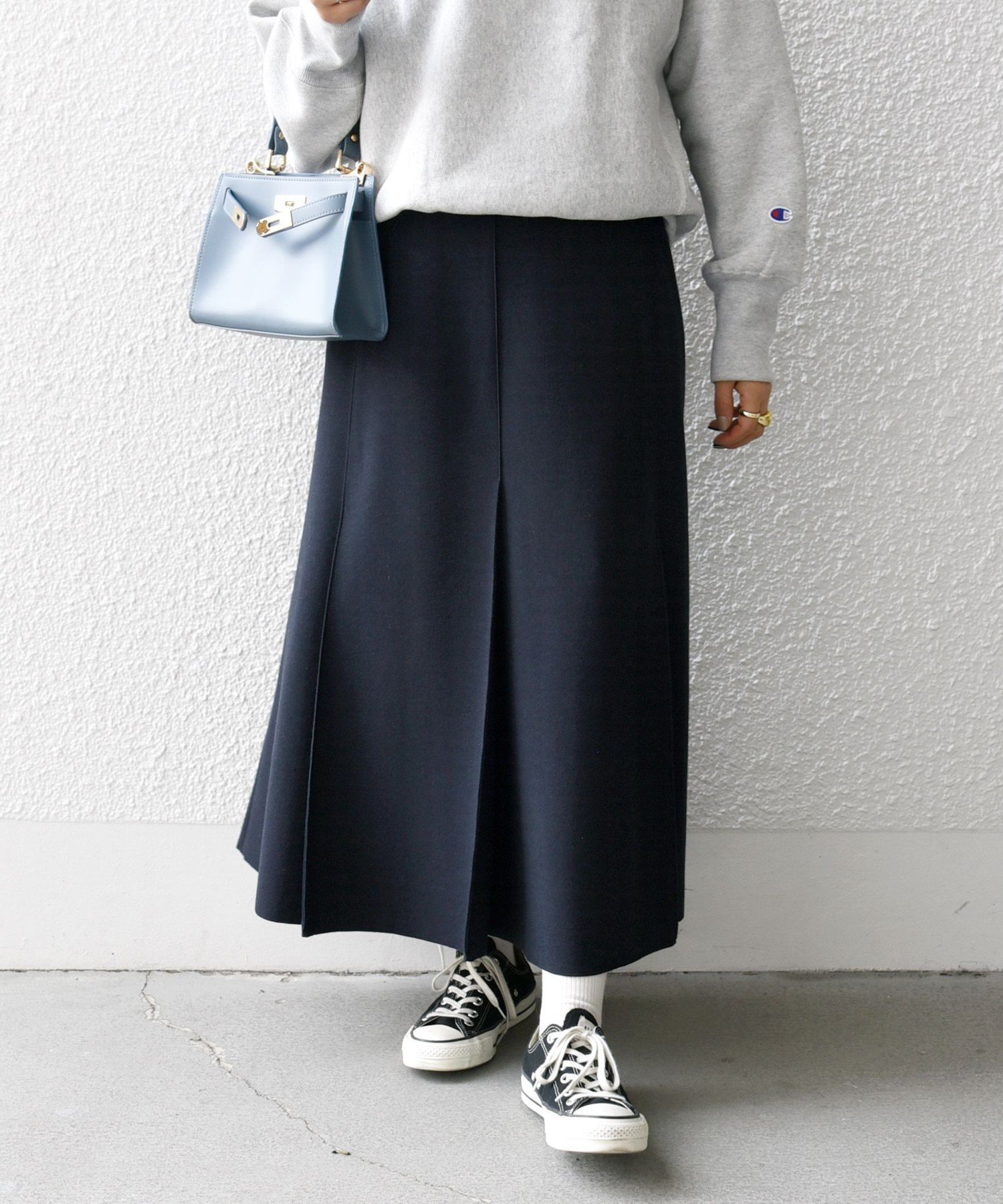 【シップス フォー ウィメン/SHIPS】のSHIPS any エア ニードル タック ミディ スカート インテリア・キッズ・メンズ・レディースファッション・服の通販 founy(ファニー) 　ファッション　Fashion　レディースファッション　Fashion for Women　スカート　Skirts　ジャケット　Jacket, Outerwear　セットアップ　Set-Up, Coordinated Outfit　人気　Popular, Best Seller　パープル　Purple, Violet　フラット　Flat, Flat Shoes　ミドル　Middle Length, Mid Height　冬　Winter / This Winter　エレガント 上品　Elegant　2025年　2025　2025-2026秋冬・A/W　Autumn/Winter 2025–26 AW25–26　ネイビー|ID: prp329100004868417 ipo3291000000036275191