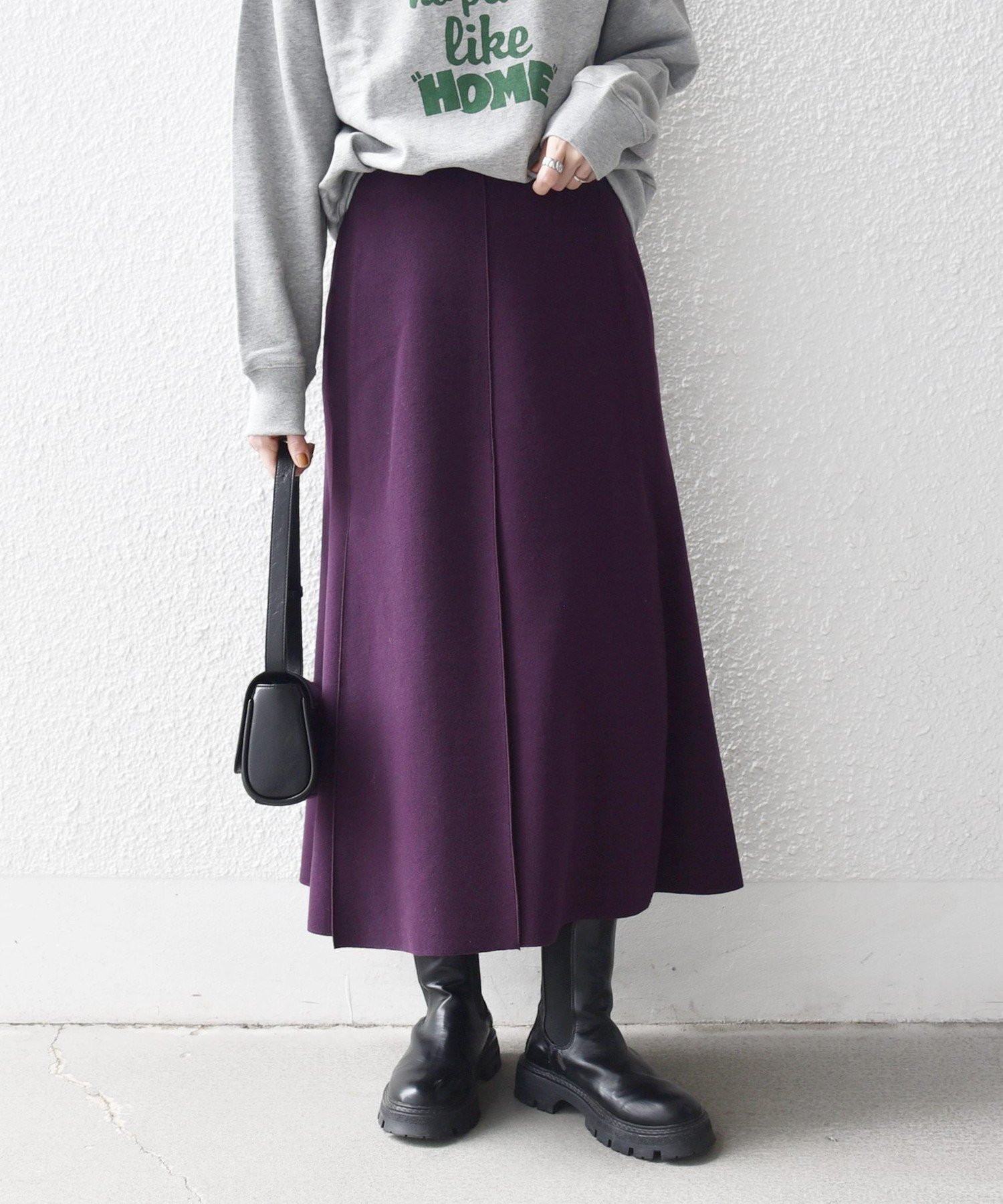 【シップス フォー ウィメン/SHIPS】のSHIPS any エア ニードル タック ミディ スカート インテリア・キッズ・メンズ・レディースファッション・服の通販 founy(ファニー) 　ファッション　Fashion　レディースファッション　Fashion for Women　スカート　Skirts　ジャケット　Jacket, Outerwear　セットアップ　Set-Up, Coordinated Outfit　人気　Popular, Best Seller　パープル　Purple, Violet　フラット　Flat, Flat Shoes　ミドル　Middle Length, Mid Height　冬　Winter / This Winter　エレガント 上品　Elegant　2025年　2025　2025-2026秋冬・A/W　Autumn/Winter 2025–26 AW25–26　パープル|ID: prp329100004868417 ipo3291000000036275194