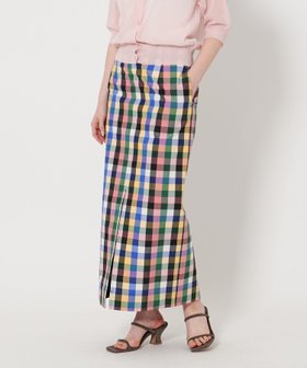 【ユナイテッドアローズ/UNITED ARROWS】のチェック タイトマキシ スカート 人気、トレンドファッション・服の通販 founy(ファニー) ファッション Fashion レディースファッション Fashion for Women スカート Skirts イエロー Yellow オレンジ Orange シンプル Simple, Minimal セットアップ Set-Up, Coordinated Outfit チェック Check, Plaid, Tartan ブロック Block, Solid Block Pattern 別注 Limited Edition, Custom Order モダン Modern, Contemporary アウトレット Outlet / Clearance おすすめ Recommended / Our Picks |ID:prp329100004868418