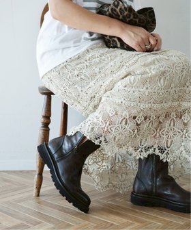 【ジャーナルスタンダード ラックス/journal standard luxe】の《追加 》レースMIX スカート 人気、トレンドファッション・服の通販 founy(ファニー) ファッション Fashion レディースファッション Fashion for Women スカート Skirts インド Indian Textile ケミカル Chemical, Chemical Wash スカラップ Scallop, Scalloped Edge スマート Smart, Elegant ノースリーブ Sleeveless, No-Sleeve ペチコート Petticoat, Underskirt モチーフ Motif, Design Theme レース Lace, Lace Fabric ロング Long, Long-Length 再入荷 Restock / Back in Stock おすすめ Recommended / Our Picks 2026年 2026 |ID:prp329100004868419