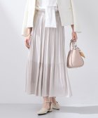 【インディヴィ/INDIVI】の【洗える/丈調整可能】ギャザーフレアスカート 人気、トレンドファッション・服の通販 founy(ファニー) ファッション Fashion レディースファッション Fashion for Women スカート Skirts Aライン・フレアスカート A-Line & Flared Skirts おすすめ Recommended / Our Picks サテン Satin, Glossy Fabric ジャケット Jacket, Outerwear スマート Smart, Elegant ポケット Pocket, Pocket Detail エレガント 上品 Elegant 洗える Machine Washable thumbnail グレージュ|ID: prp329100004868420 ipo3291000000036275228