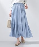 【インディヴィ/INDIVI】の【洗える/丈調整可能】ギャザーフレアスカート 人気、トレンドファッション・服の通販 founy(ファニー) ファッション Fashion レディースファッション Fashion for Women スカート Skirts Aライン・フレアスカート A-Line & Flared Skirts おすすめ Recommended / Our Picks サテン Satin, Glossy Fabric ジャケット Jacket, Outerwear スマート Smart, Elegant ポケット Pocket, Pocket Detail エレガント 上品 Elegant 洗える Machine Washable thumbnail サックスブルー|ID: prp329100004868420 ipo3291000000036275230