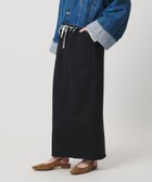 【ユナイテッドアローズ/UNITED ARROWS】のSACRA スウェット Iラインスカート 人気、トレンドファッション・服の通販 founy(ファニー) ファッション Fashion レディースファッション Fashion for Women スカート Skirts カットソー Cut and Sewn Top スウェット / スエット Sweatshirt, Sweatwear スリット Slit, Slit Detail エレガント 上品 Elegant thumbnail BLACK|ID: prp329100004868424 ipo3291000000036275258