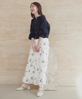 【ナチュラルクチュール/natural couture】のアートフラワーハイウエストフレアスカート 人気、トレンドファッション・服の通販 founy(ファニー) ファッション Fashion レディースファッション Fashion for Women スカート Skirts Aライン・フレアスカート A-Line & Flared Skirts 春 Spring カーディガン Cardigan, Knitwear シューズ Shoes, Footwear とろみ Fluid, Flowy Fabric なめらか Smooth, Silky Texture フェミニン Feminine, Girly フラワー Flower, Floral フレア Flare, Flared 再入荷 Restock / Back in Stock 2026年 2026 |ID:prp329100004868431