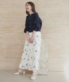 【ナチュラルクチュール/natural couture】のアートフラワーハイウエストフレアスカート 人気、トレンドファッション・服の通販 founy(ファニー) ファッション Fashion レディースファッション Fashion for Women スカート Skirts Aライン・フレアスカート A-Line & Flared Skirts 春 Spring カーディガン Cardigan, Knitwear シューズ Shoes, Footwear とろみ Fluid, Flowy Fabric なめらか Smooth, Silky Texture フェミニン Feminine, Girly フラワー Flower, Floral フレア Flare, Flared 再入荷 Restock / Back in Stock 2026年 2026 thumbnail ホワイト系その他|ID: prp329100004868431 ipo3291000000036275417