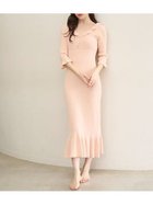 【スナイデル ホーム/SNIDEL HOME】のニットフリルワンピース 人気、トレンドファッション・服の通販 founy(ファニー) ファッション Fashion レディースファッション Fashion for Women ワンピース Dresses なめらか Smooth, Silky Texture スウィート Sweet, Cute Style スマート Smart, Elegant フリル Frill, Ruffle thumbnail CORAL[062]|ID: prp329100004868436 ipo3291000000036275541