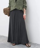 【スピック&スパン/Spick & Span】の《新色有り / 追加》ウォッシャブルキュプラフレアスカート 人気、トレンドファッション・服の通販 founy(ファニー) ファッション Fashion レディースファッション Fashion for Women スカート Skirts Aライン・フレアスカート A-Line & Flared Skirts 春 Spring thumbnail ブラック B|ID: prp329100004868444 ipo3291000000036275710